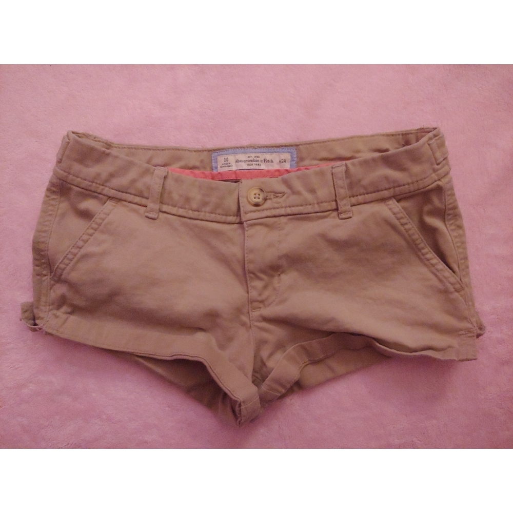 Abercrombie khaki shorts